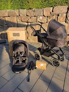 ABC Design Salsa 5 Air Coal Kombikinderwagen schwarz